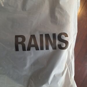 RAINS rain Jacket Size XS. Brand New With Tags. Black